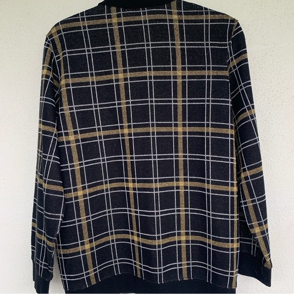 Metallic EB cardigan sweater. - Picture 12 of 12